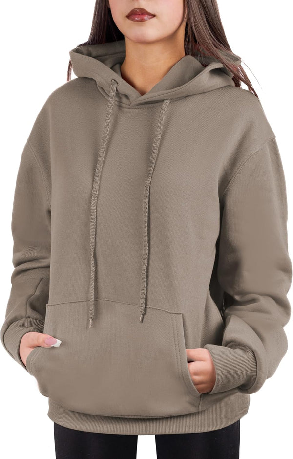 Nutmeg oversized pullover hoodie