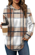 Bofell Hoodies for Women Long Sleeve Shirts Fall Clothes 2026 Outfits Crewneck Sweatshirts Winter Fashion Clothing